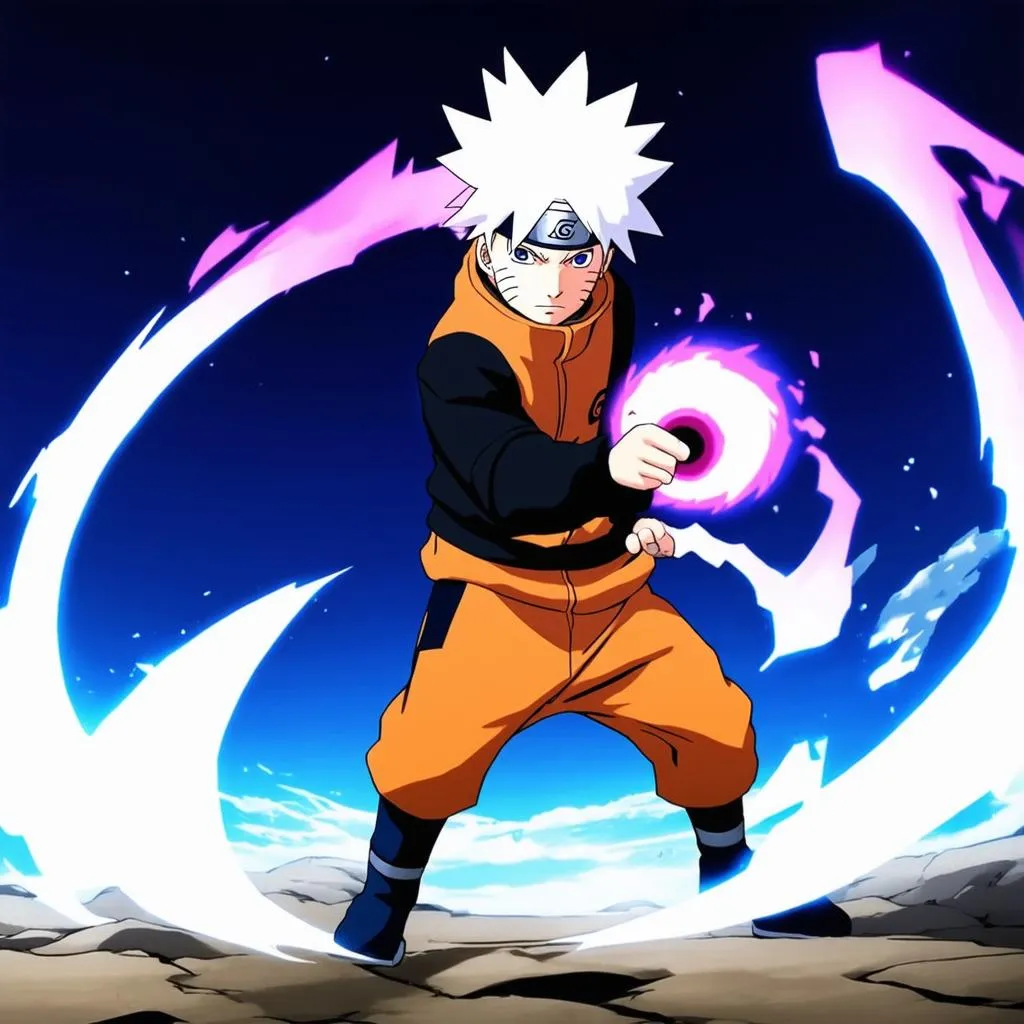 Naruto sử dụng Rasengan