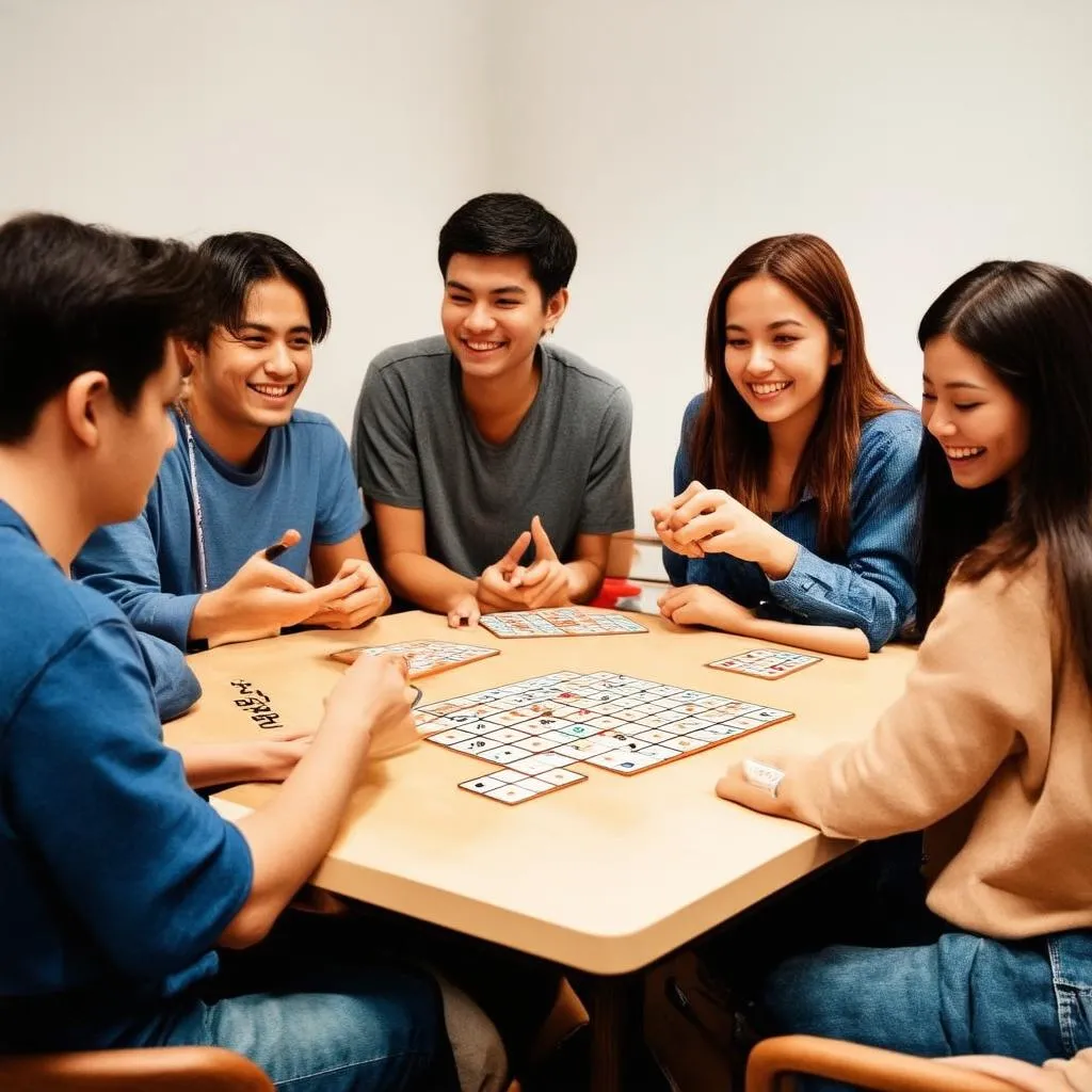 Người chơi game 2048