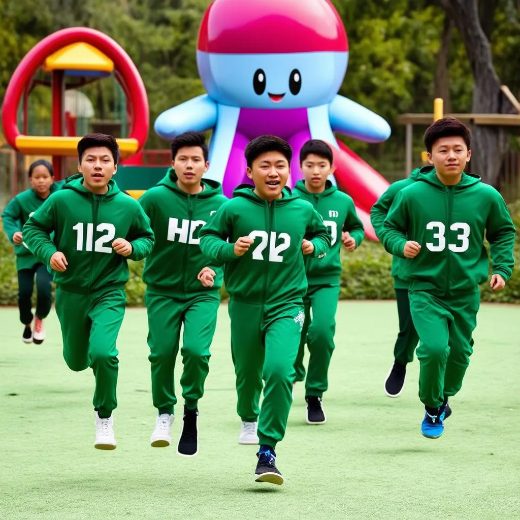 người chơi squid game