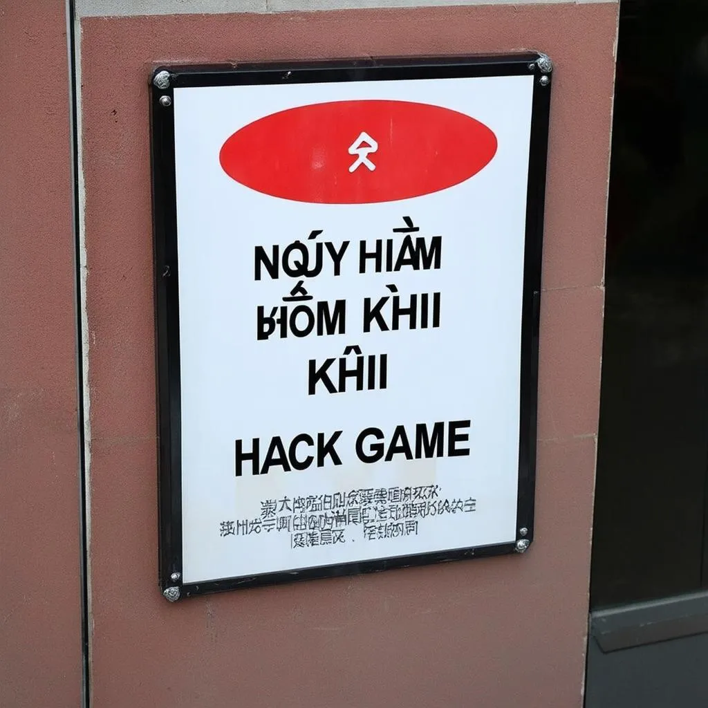 Nguy Hiểm Khi Hack Game