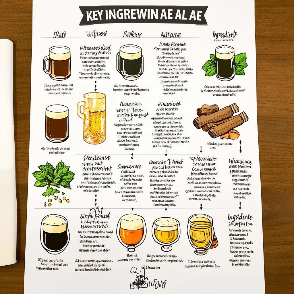 ingredients for ale