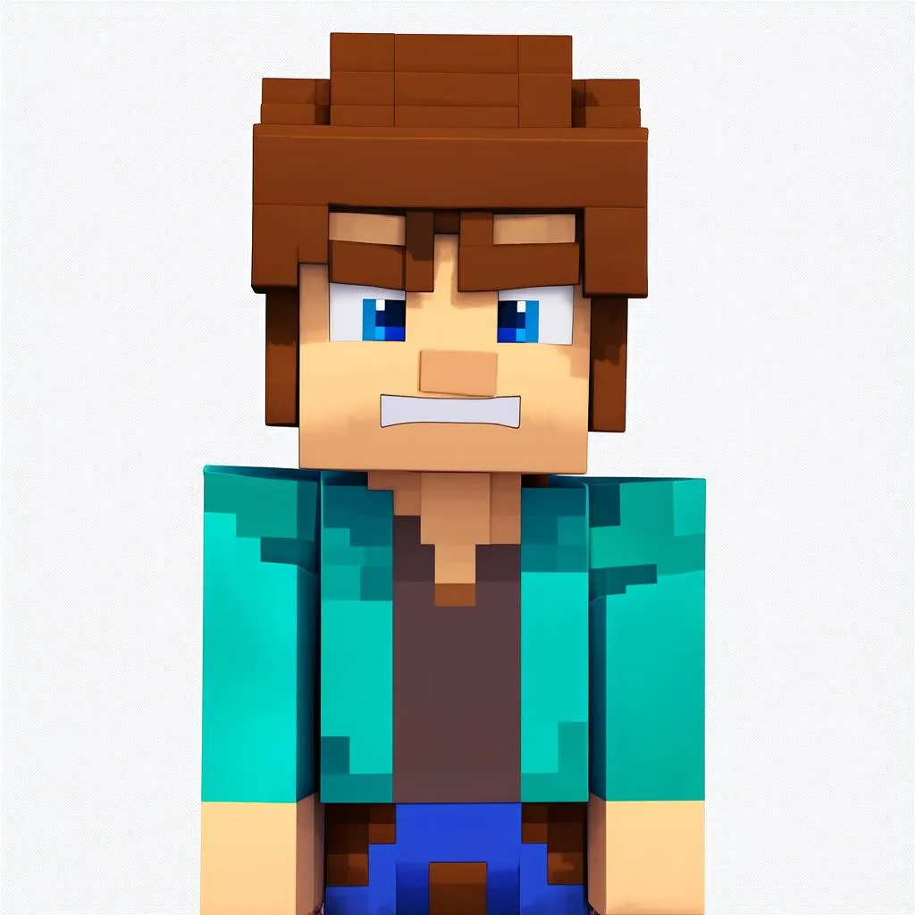 Steve - Nhân Vật Mặc Định Trong Minecraft