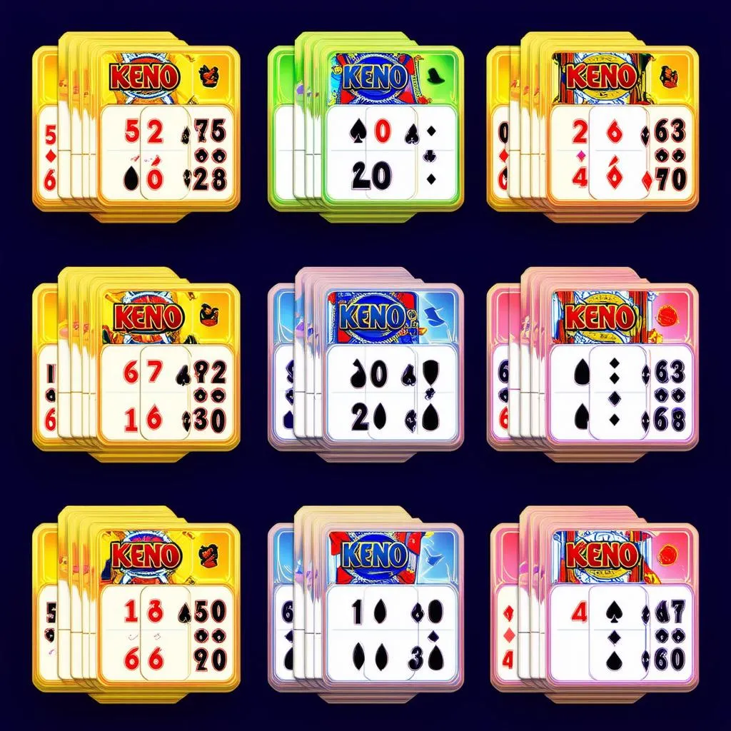 Những Biến Thể Hấp Dẫn Của Keno Card Game