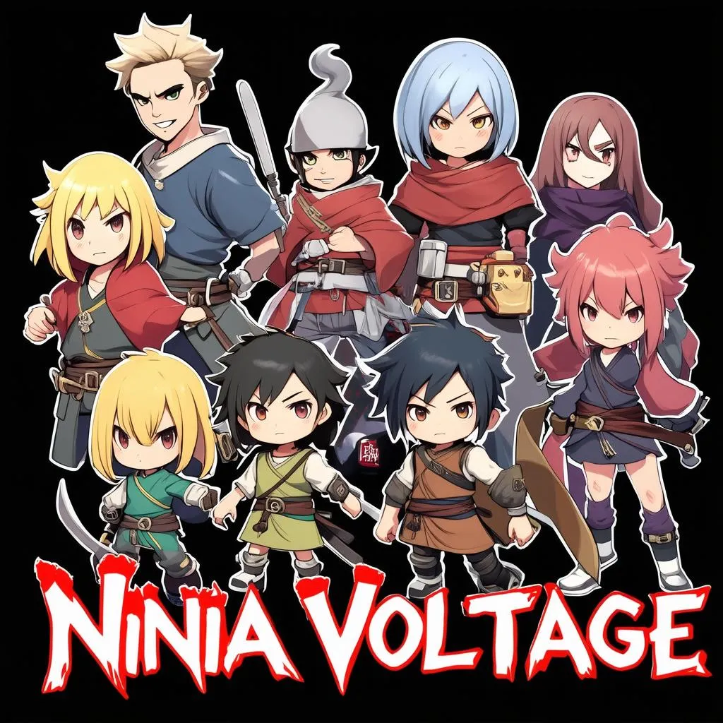 Ninja Voltage Nhân Vật