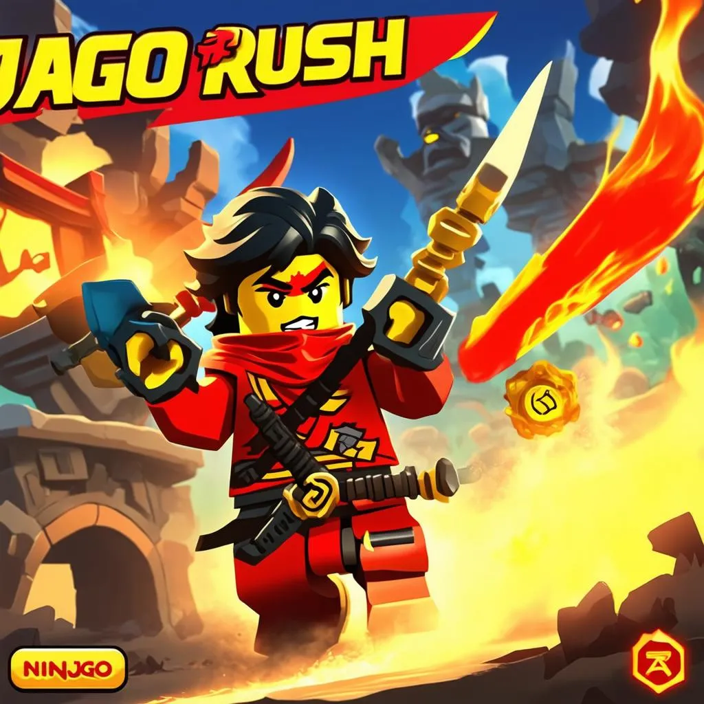 Gameplay Ninjago Rush