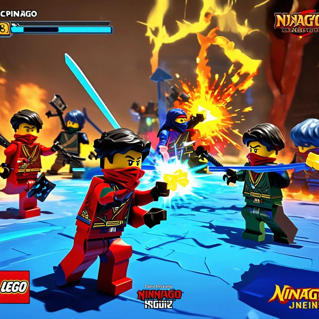 LEGO Ninjago Spinjitzu Gameplay