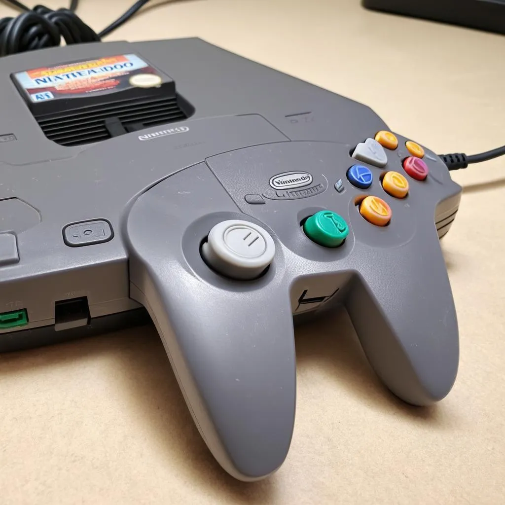 nintendo 64 console