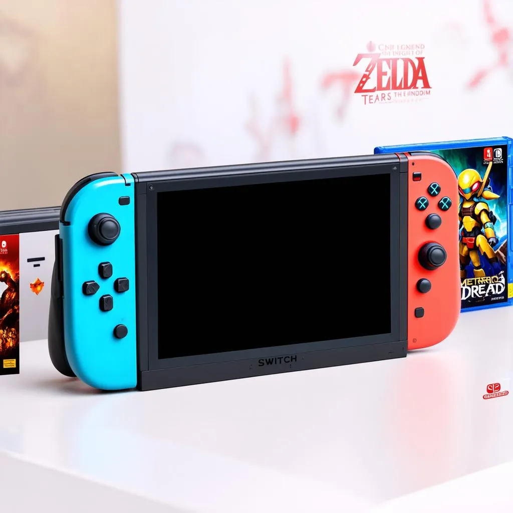 nintendo switch oled và các tựa game AAA