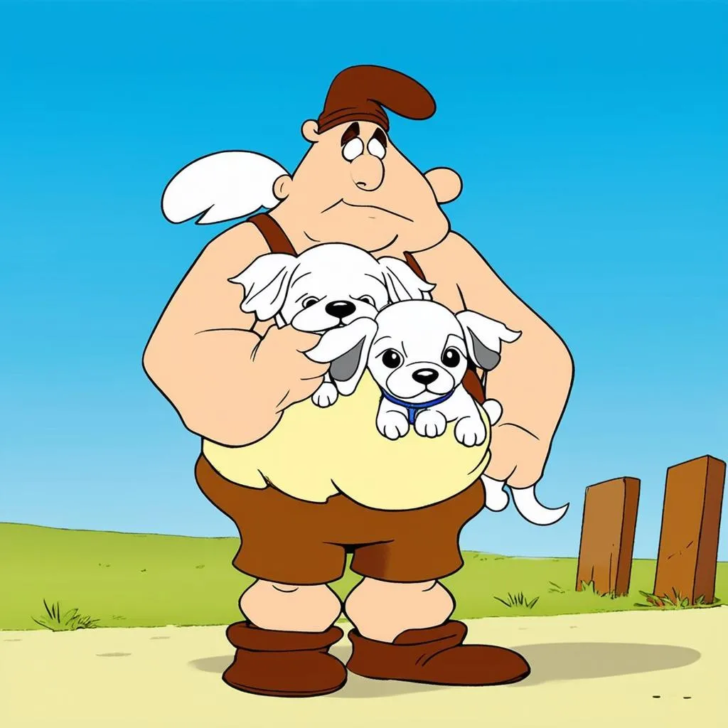 Obelix và chú chó Idefix