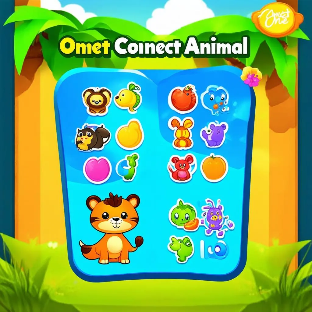 Onet Connect Animal Game