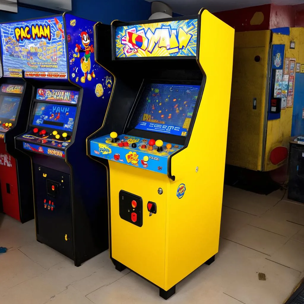 Máy chơi game Pac Man cổ điển