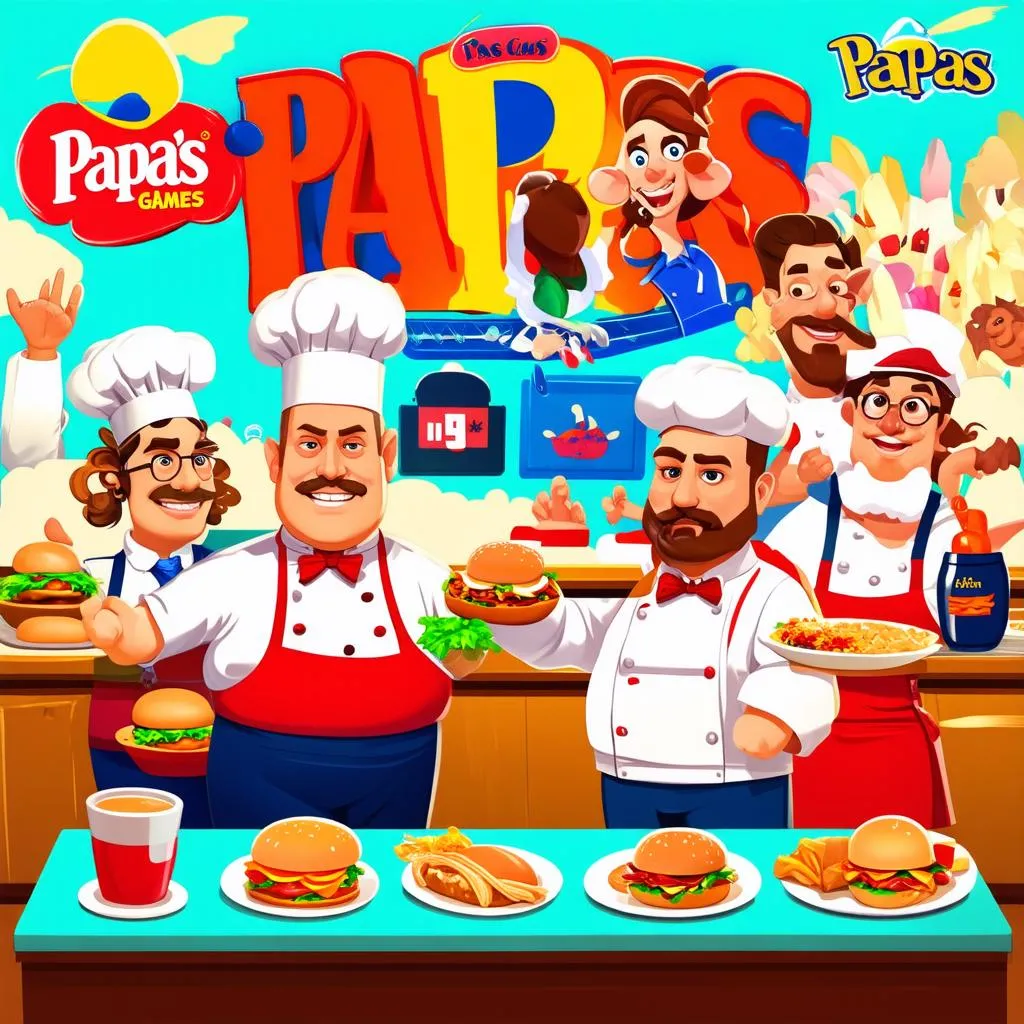 Papas Games Characters