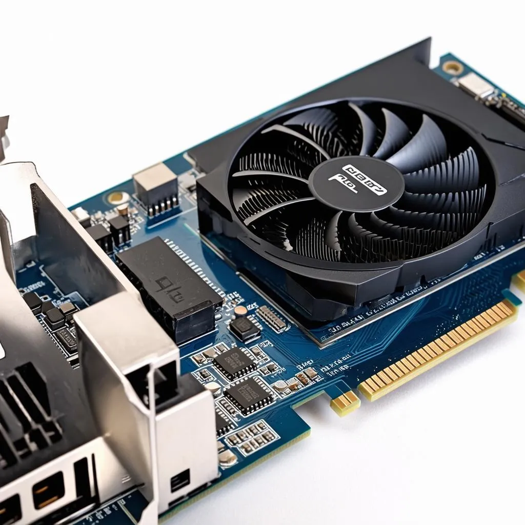 Card đồ họa kết nối với khe PCI-E