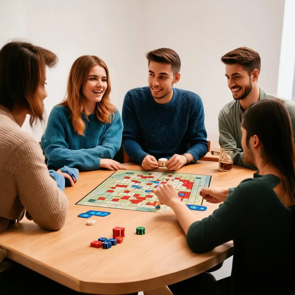 People Playing Board Games