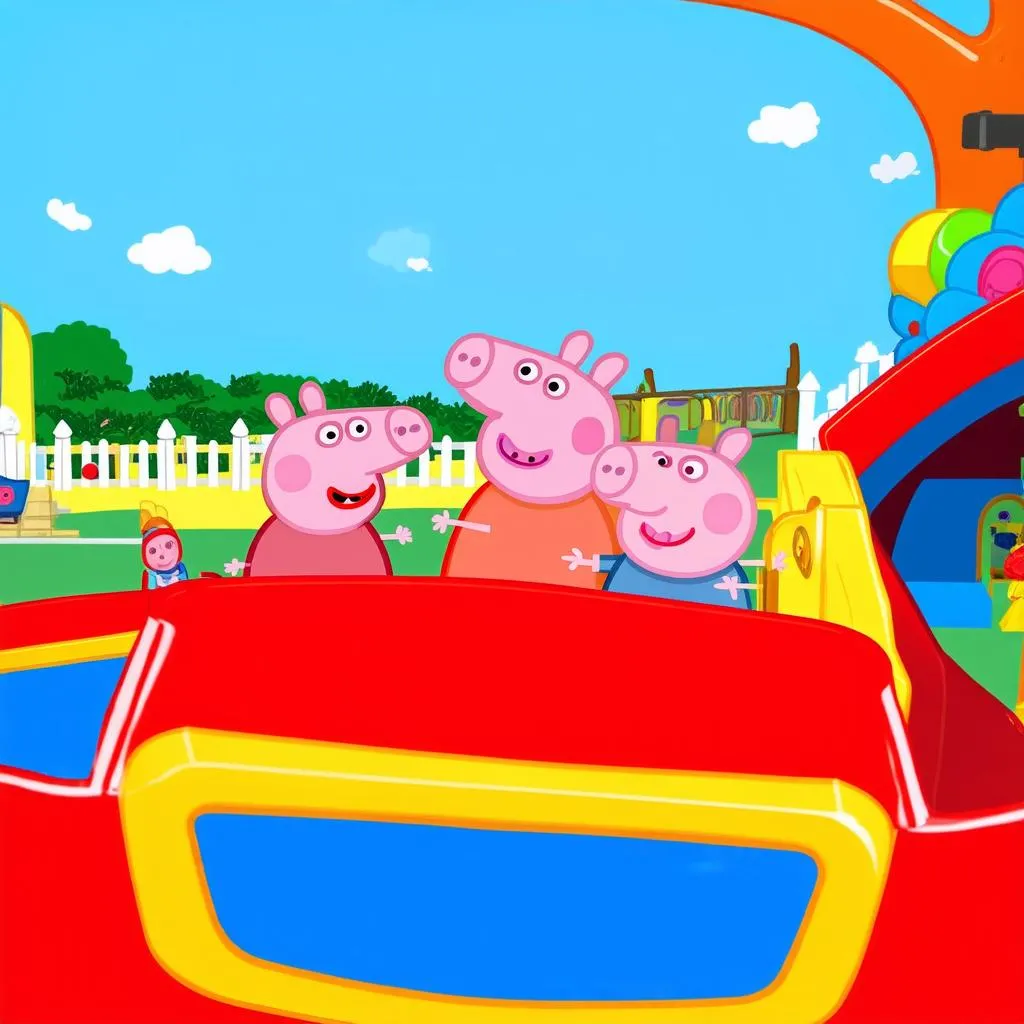 Peppa Pig Land Characters