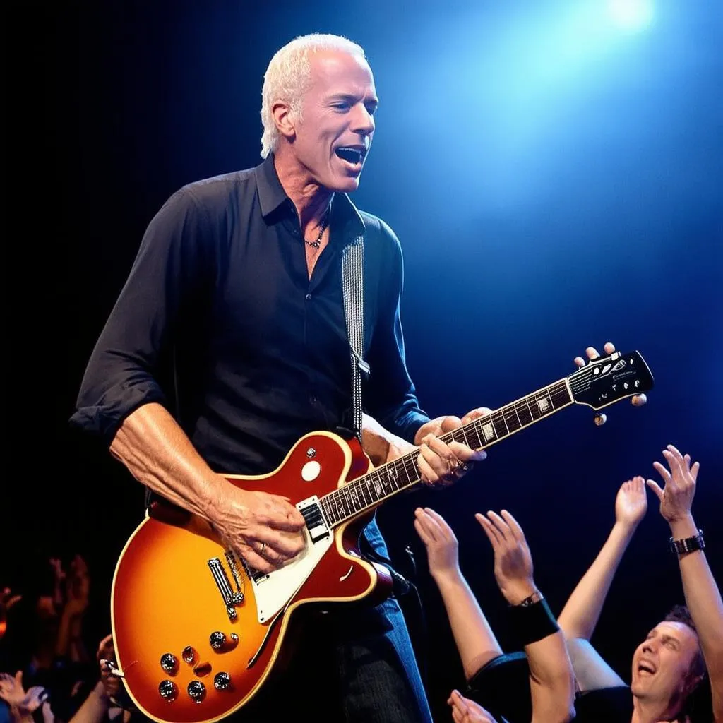 Peter Frampton biểu diễn live "Do You Feel Like I Do"