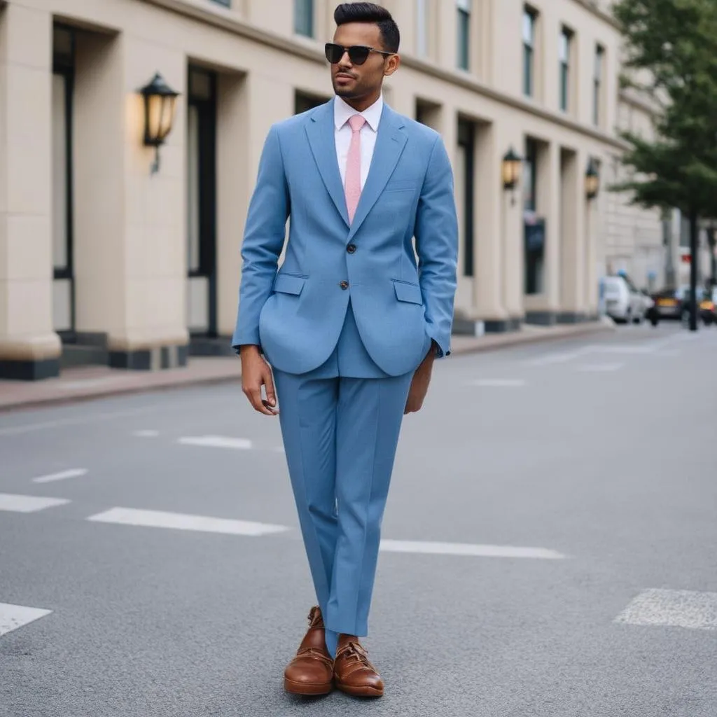 Phối đồ với leisure suit