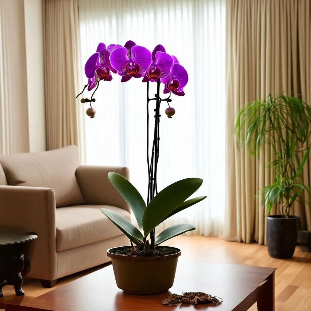 Feng Shui night orchid