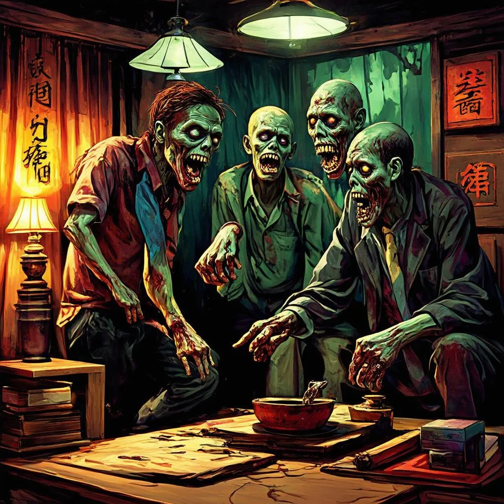 Phong thủy về zombie