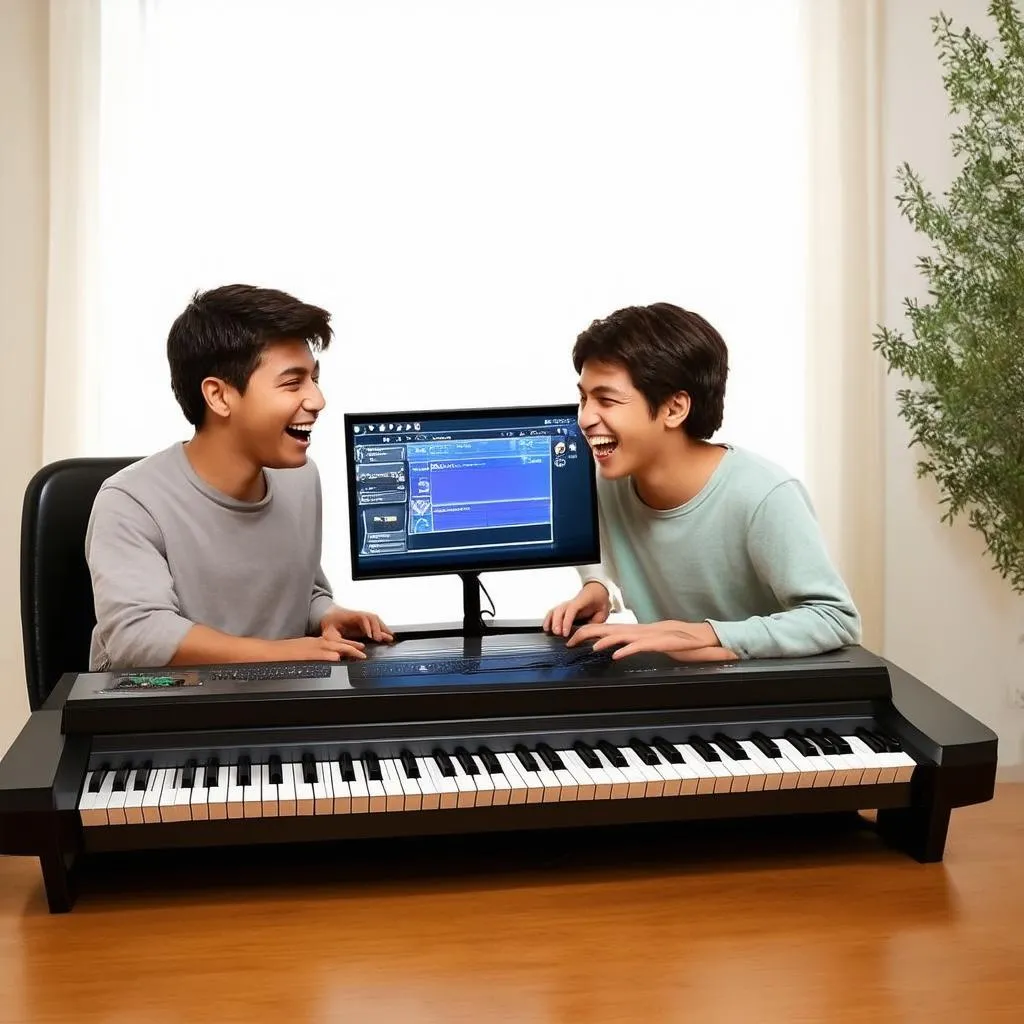 Piano Game PC - Kết nối bạn bè