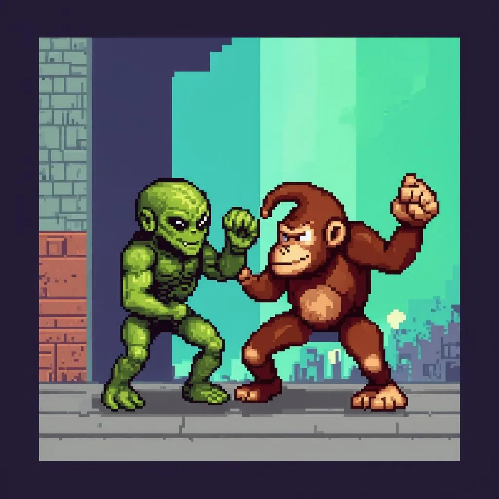 Pico Fighting Alien Hominid