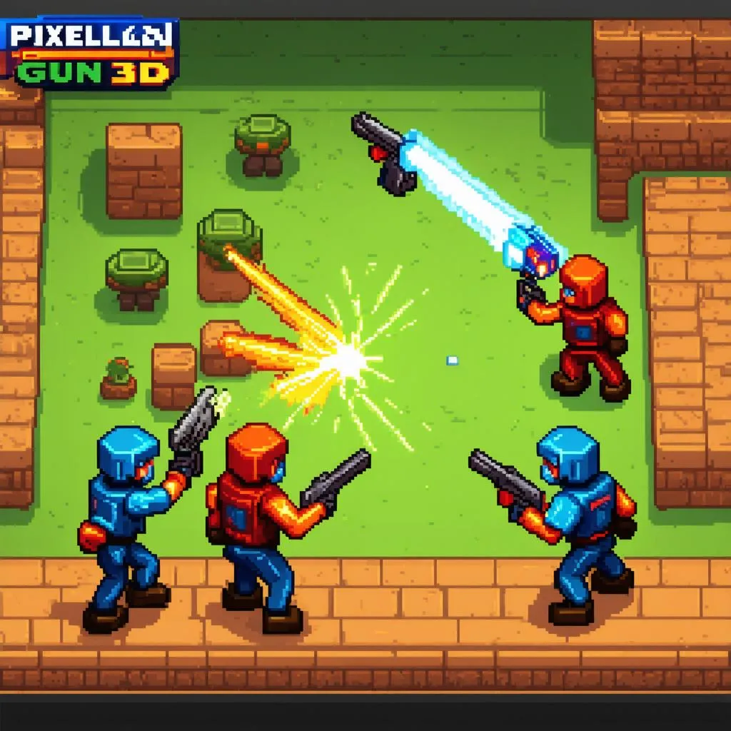 Pixel Gun 3D Gameplay