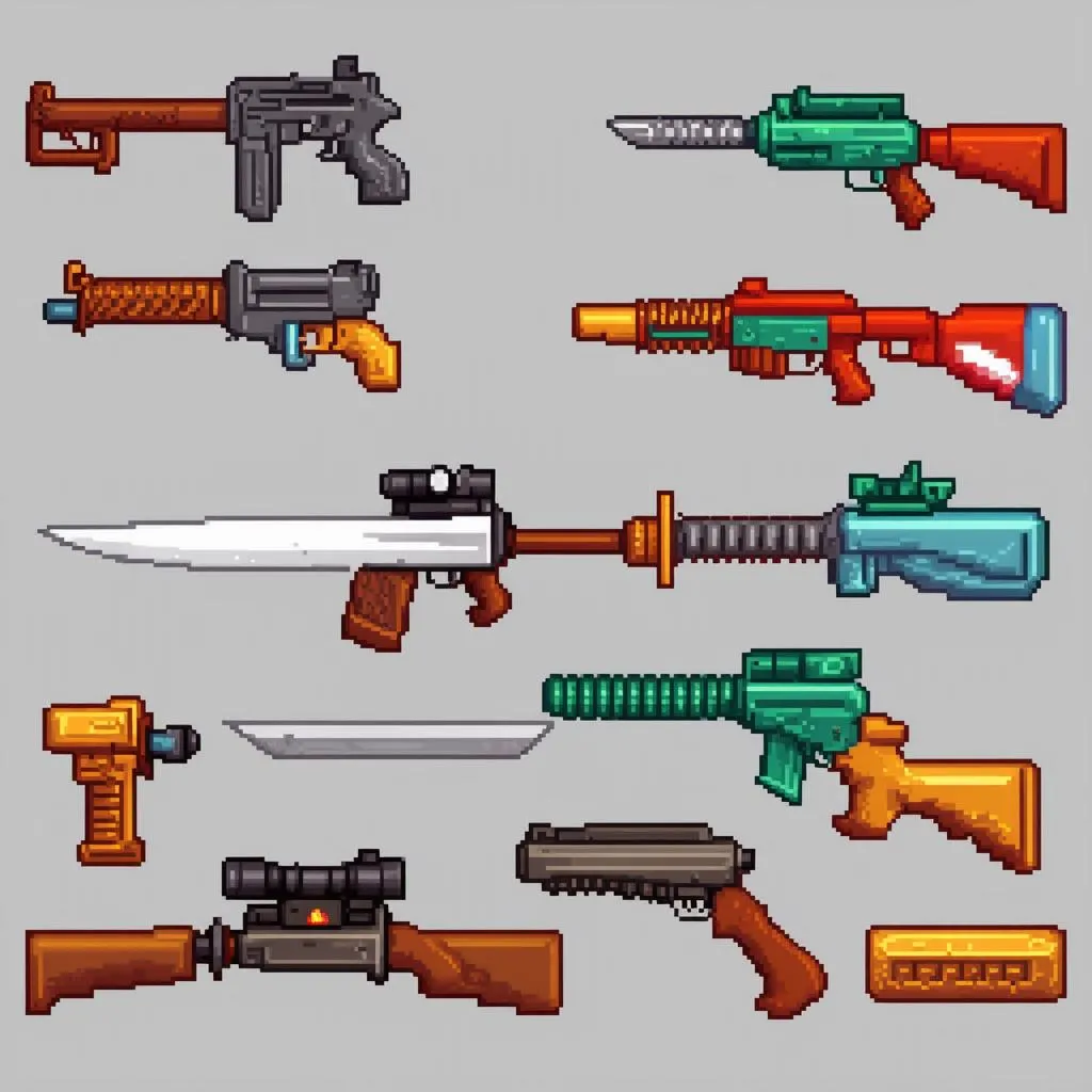 Kho vũ khí pixel gun