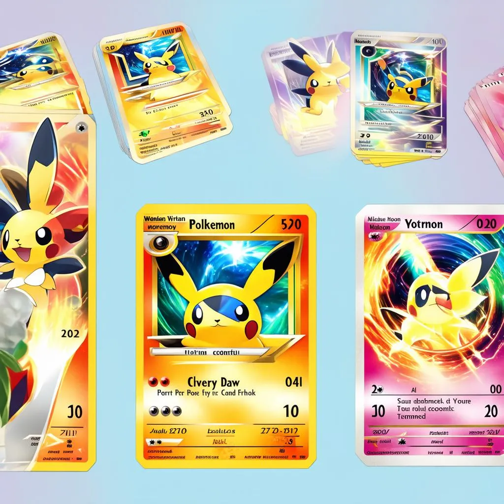 Pokemon Cards Pack Hiện Đại