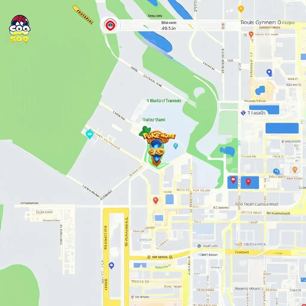 Bản đồ pokemon go