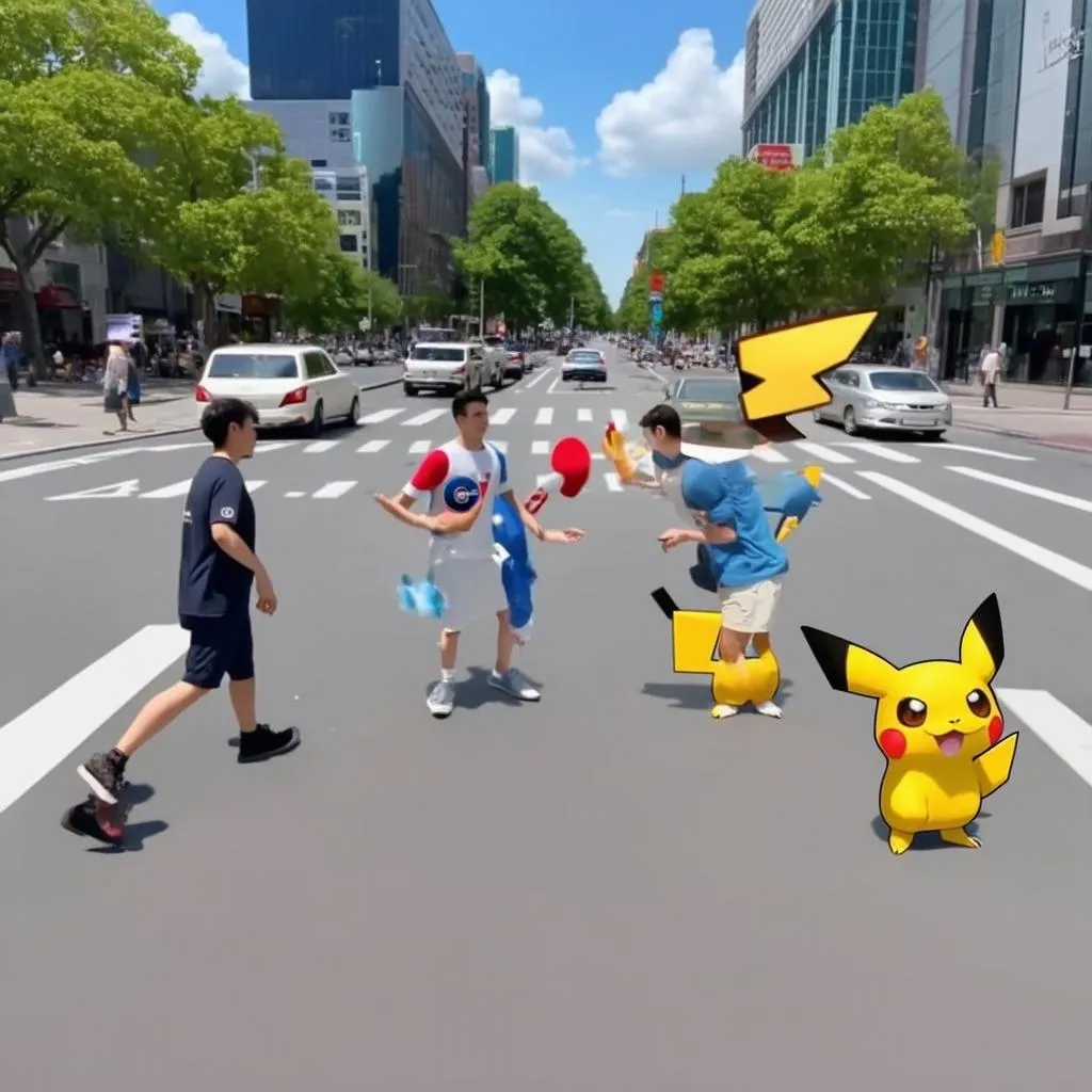 Pokémon GO gameplay