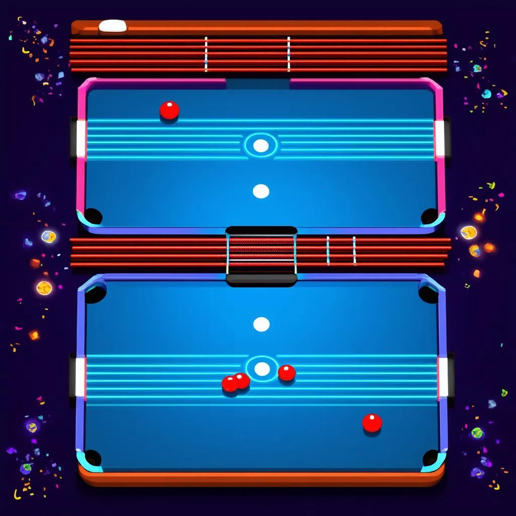 Pong game hiện đại