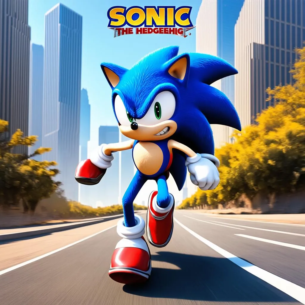 Poster phim Sonic