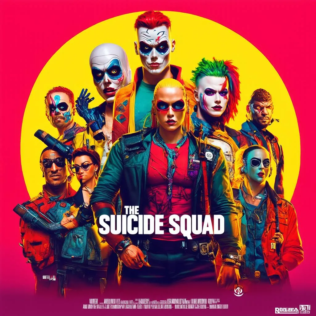 Poster phim The Suicide Squad (2021)