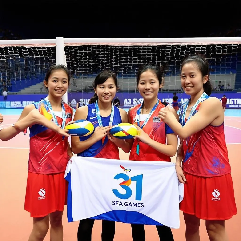 Quả bóng chuyền SEA Games 31