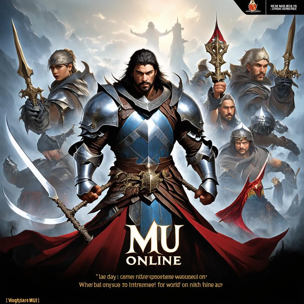 Early MU Online advertisement