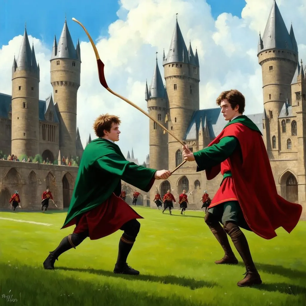 Trận đấu Quidditch trong Harry Potter