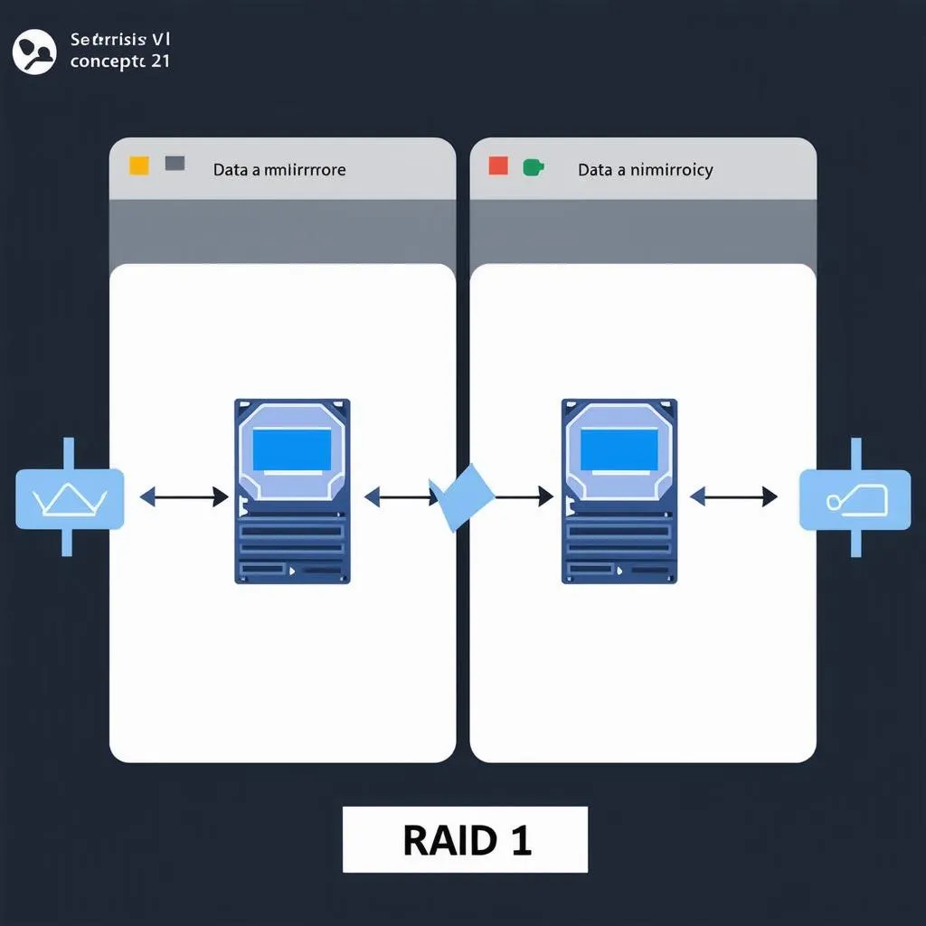 RAID 1 Sơ đồ