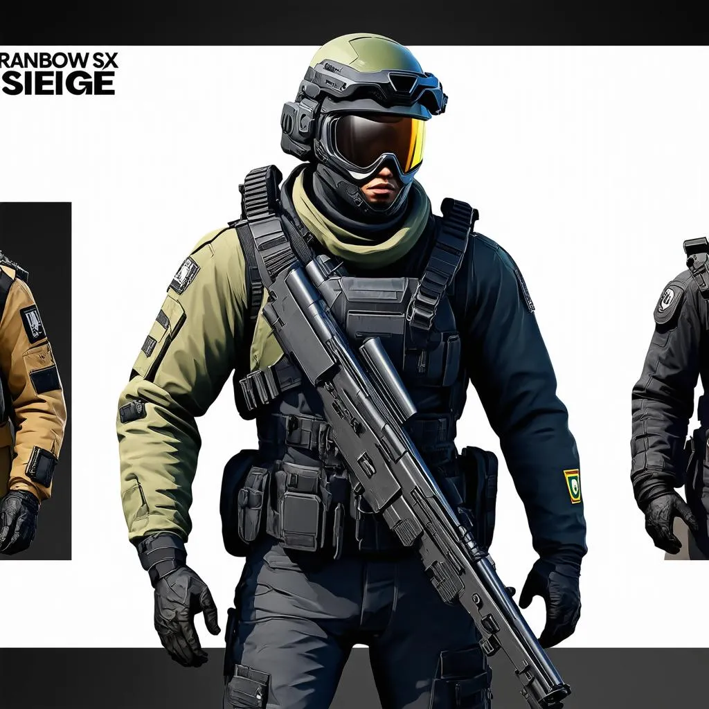 Trang phục đặc vụ Rainbow Six Siege