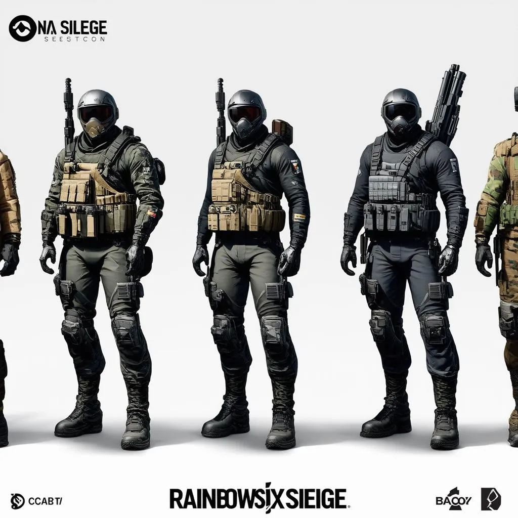 Rainbow Six Siege Operators