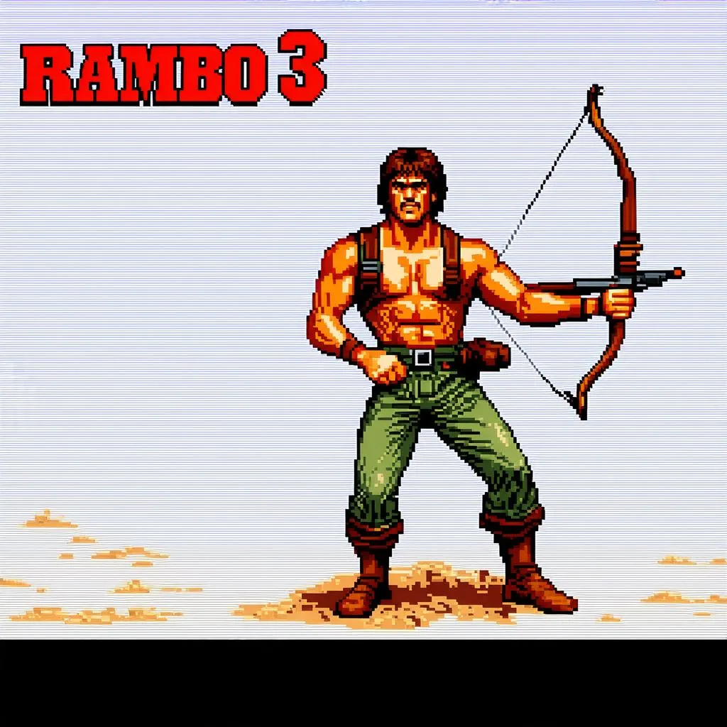 Rambo 3 NES Gameplay