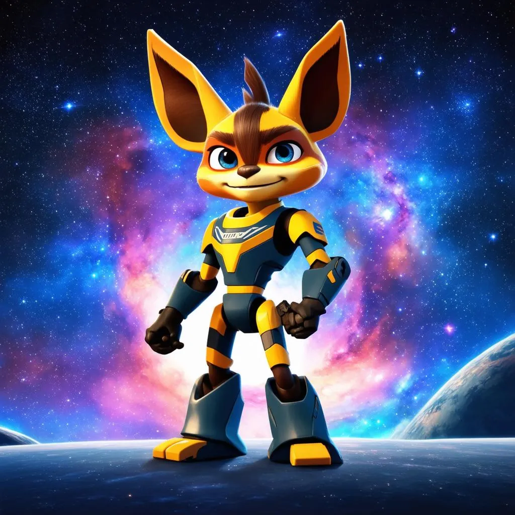 Ratchet &amp; Clank trên nền vũ trụ