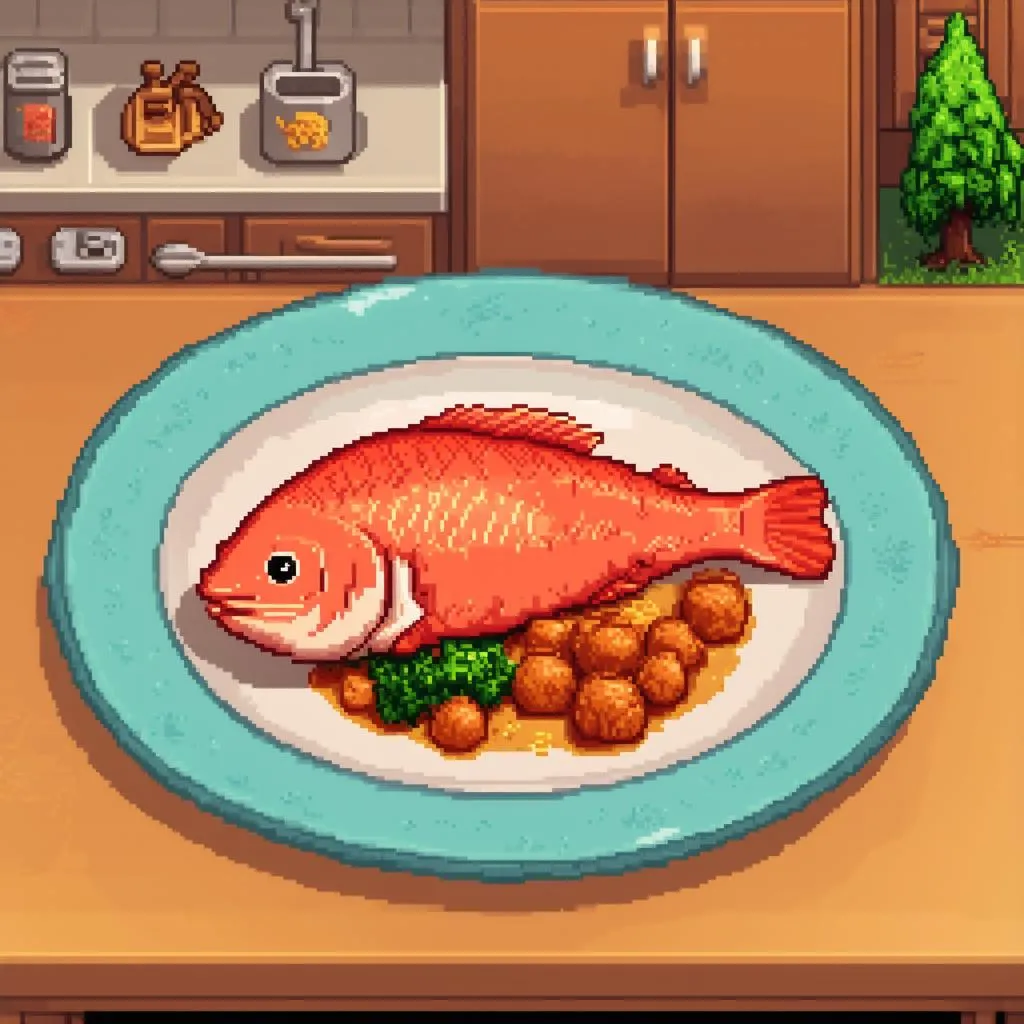 Red Snapper Dish in Stardew Valley