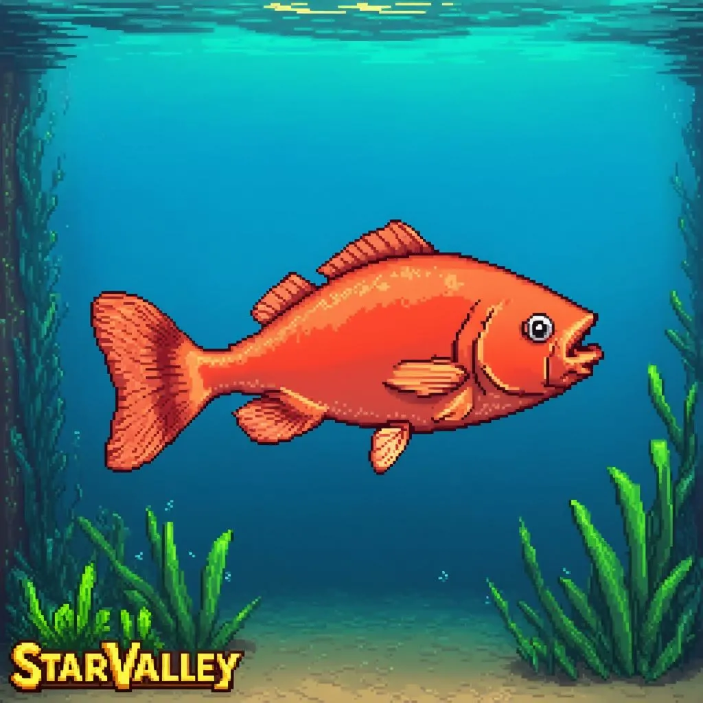 Red Snapper in Stardew Valley