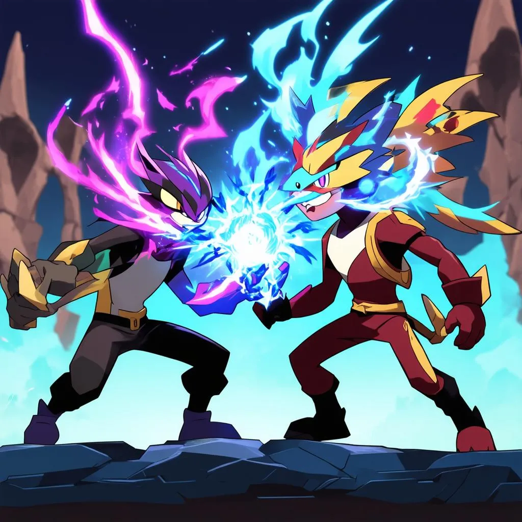 Màn đối đầu gay cấn trong Rivals of Aether 2