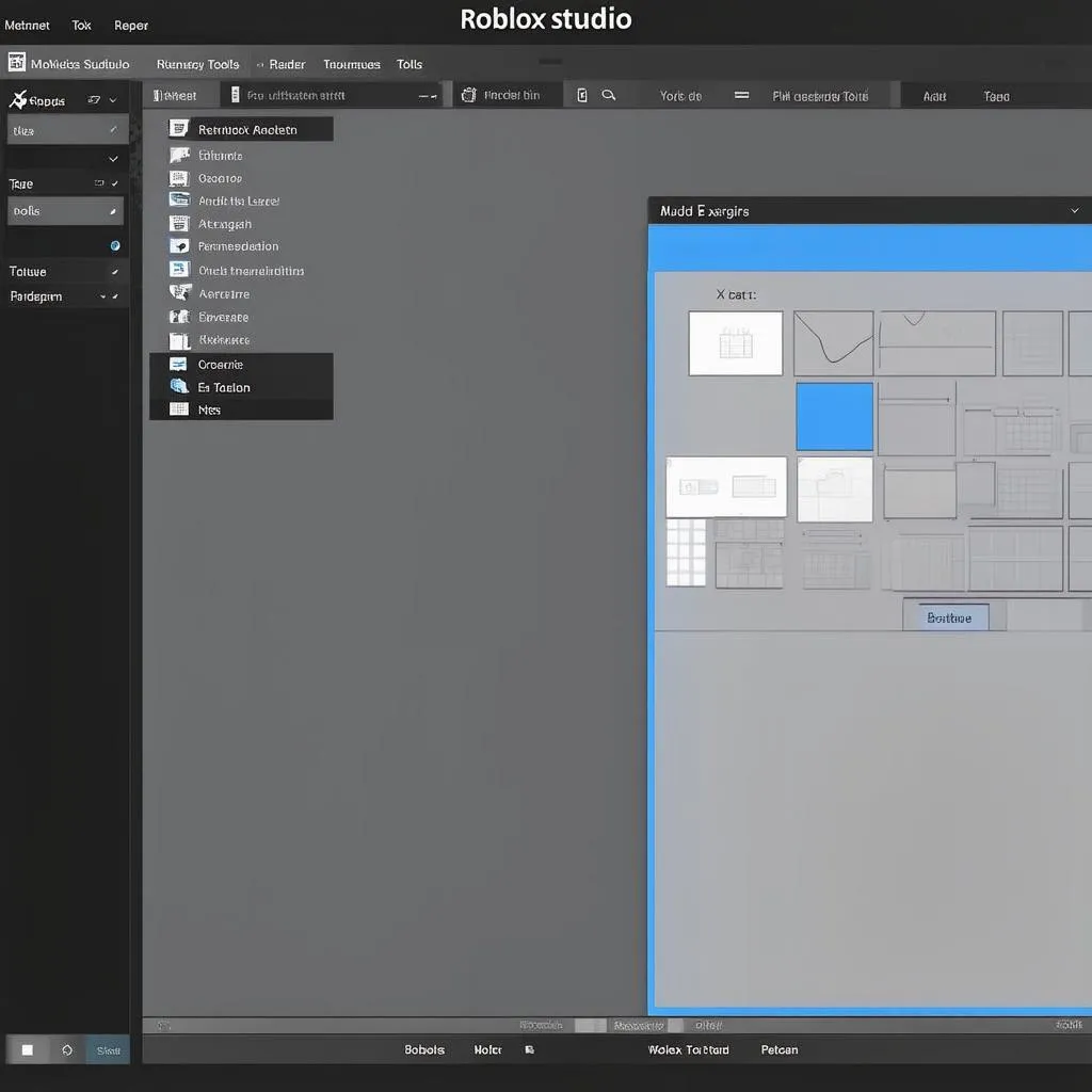 Roblox Studio Giao Diện