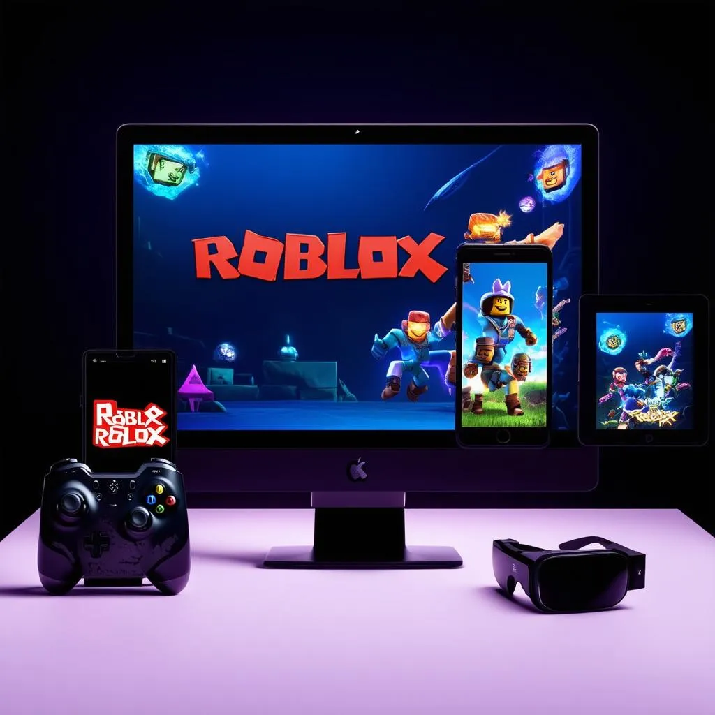 Roblox on multiple platforms