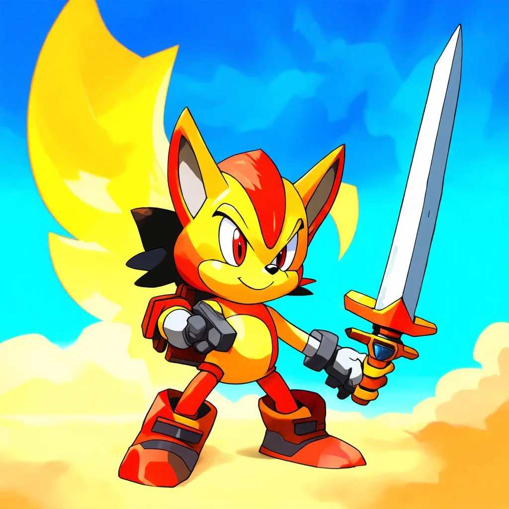 Sparkster trong Rocket Knight Adventures