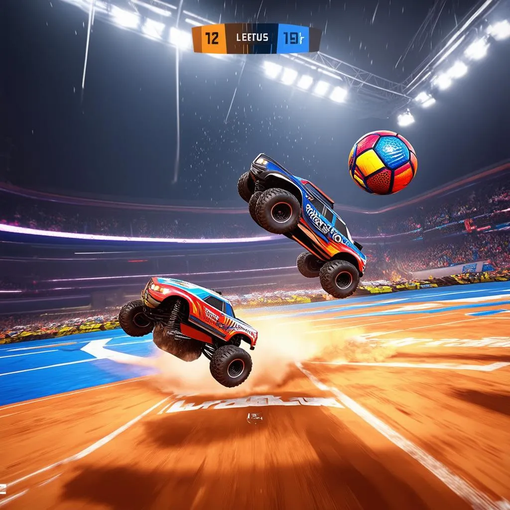 Rocket League gameplay