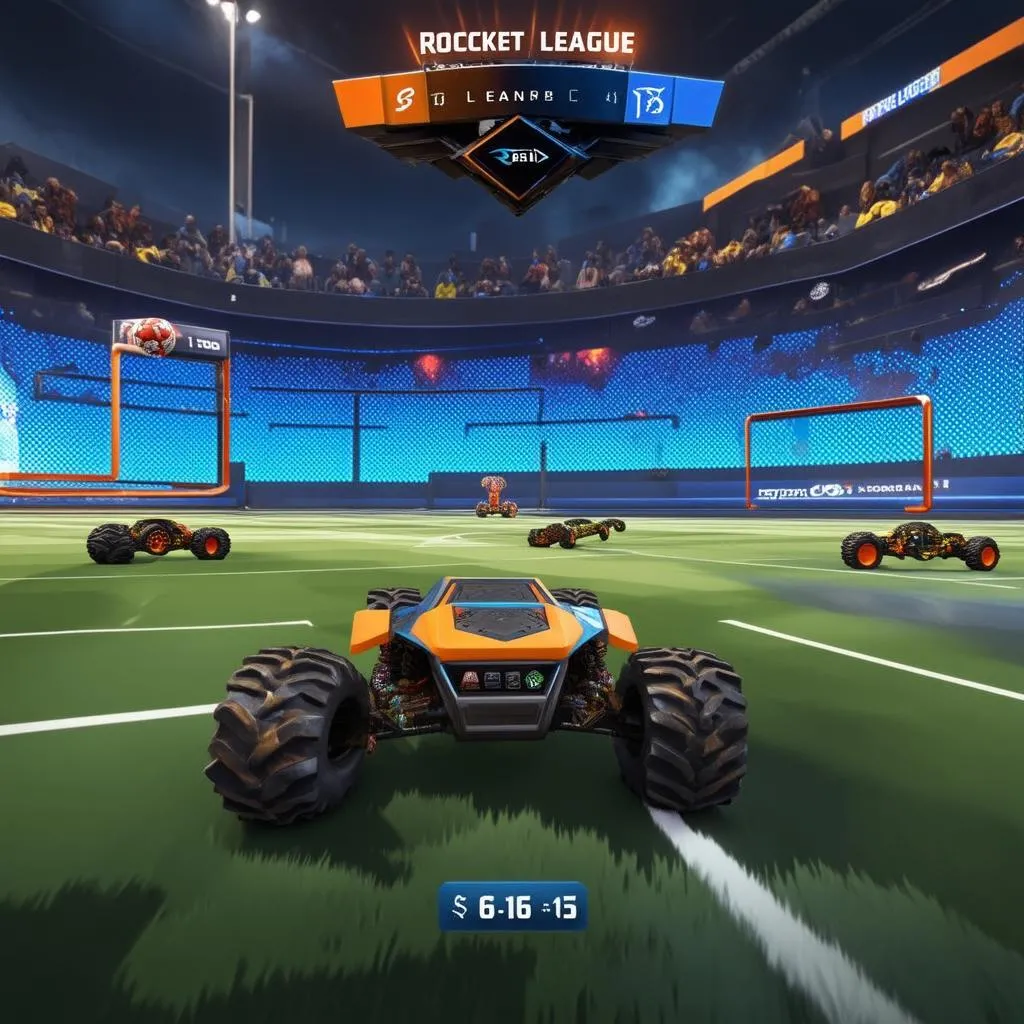 Rocket League Gameplay