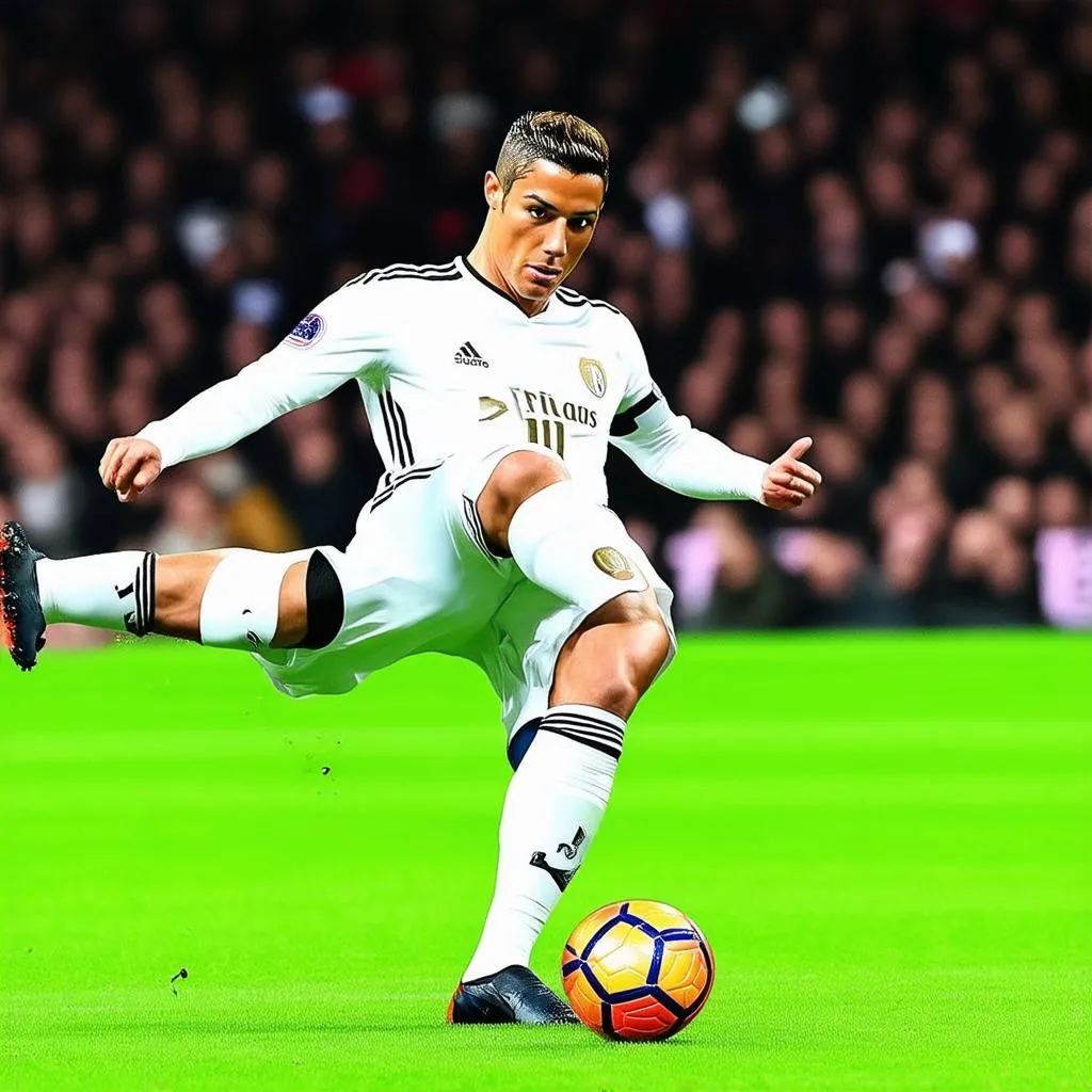 Cristiano Ronaldo Sút Bóng